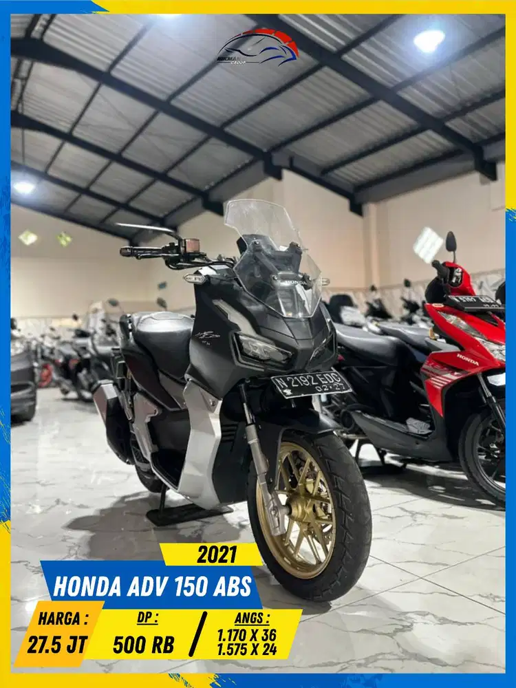 HONDA ADV 150 ABS 2021 GAS POLL MASZEHH HIKMAH MOTOR KEPUH