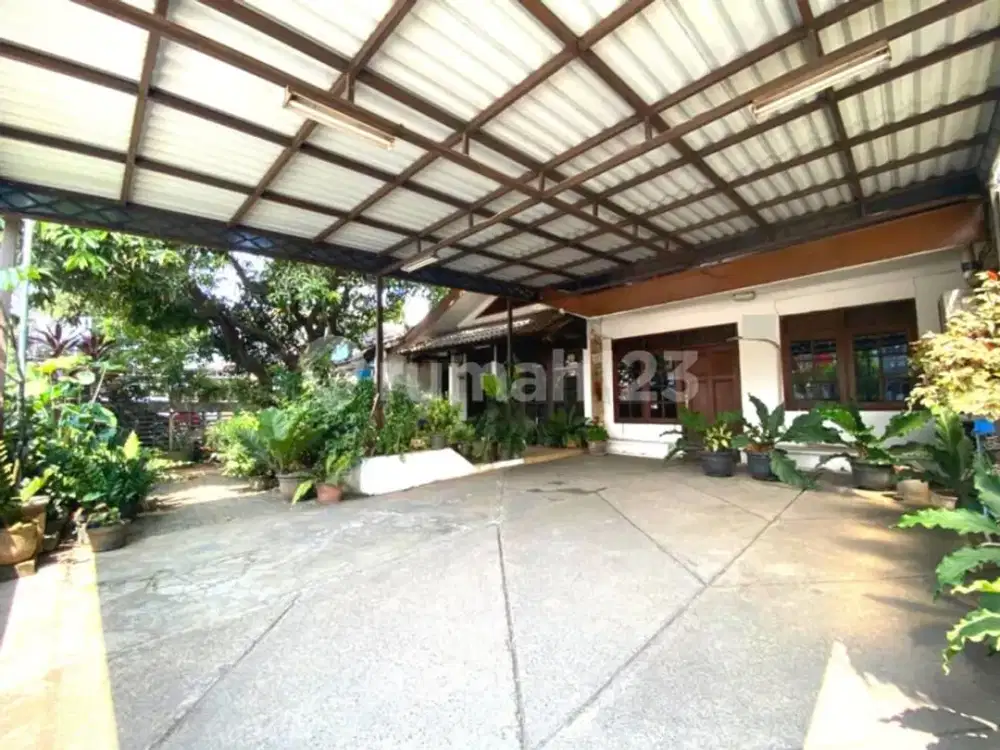 Rumah Modern 1 Lantai di Cinere Pinggir Jalan Raya Siap Huni