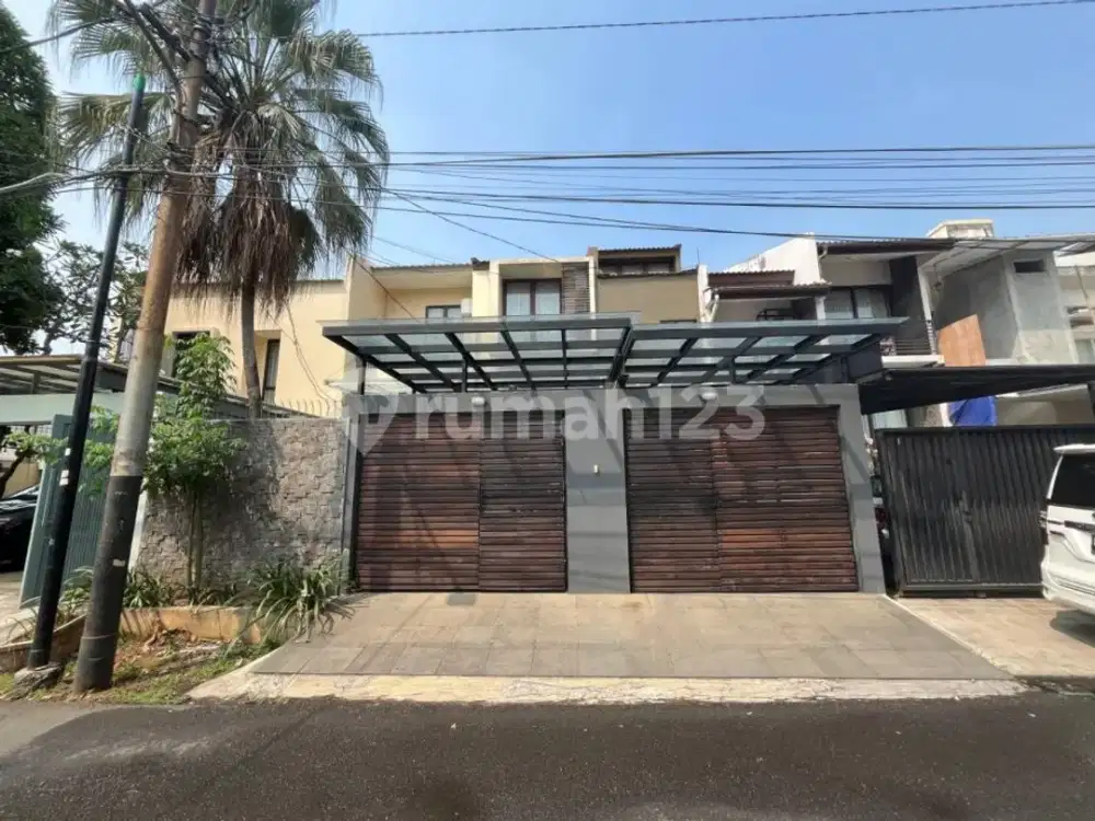 Rumah Modern di Cipete Dekat Mrt Fully Furnished