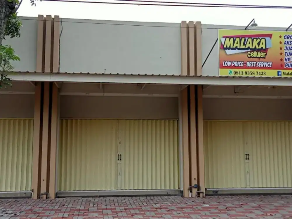 Dijual Cepat Ruko di Depan Kantor Kecamatan Kebonarum