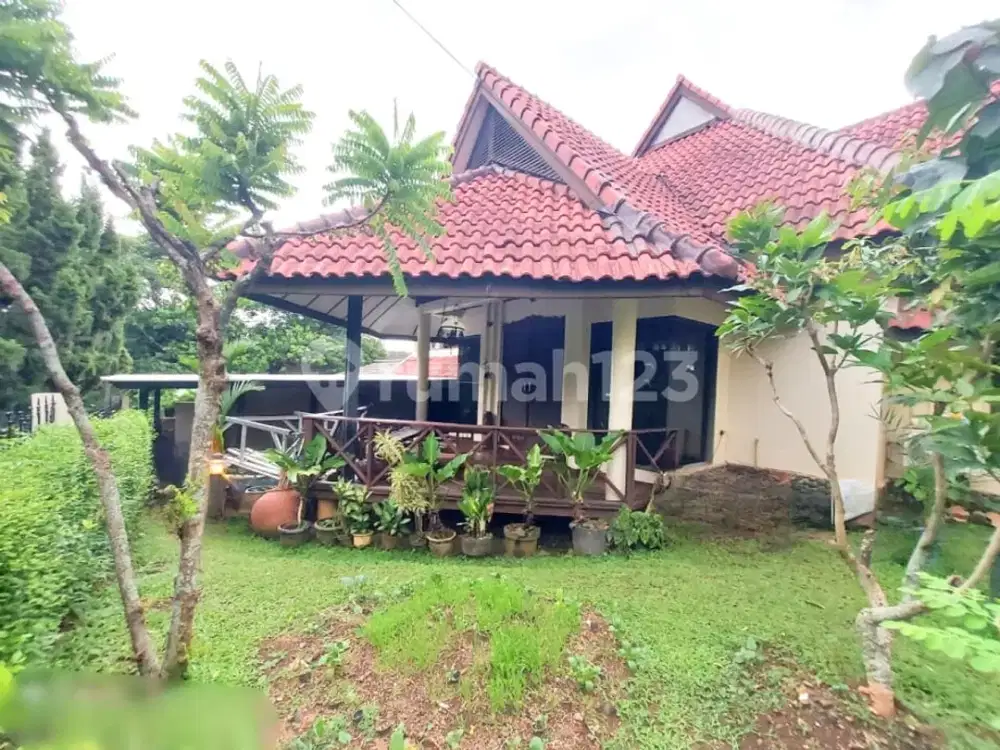 Rumah Nuansa Villa di Komplek Cinere Luas 500 m2 Harga Termurah
