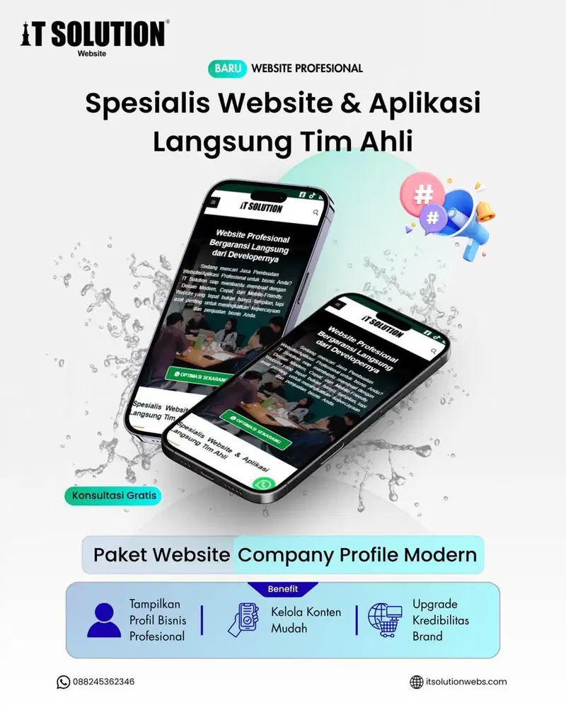 Website Company Profile Profesional dan Bergaransi