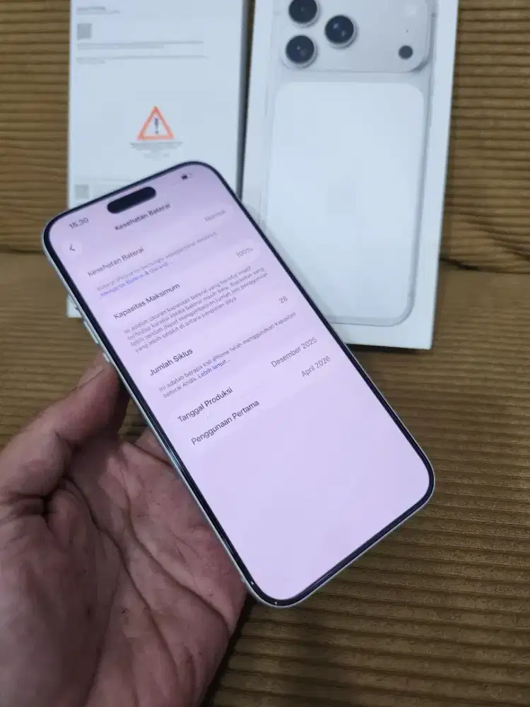 Iphone 17 pro max garansi 10 bulan resmi indonesia