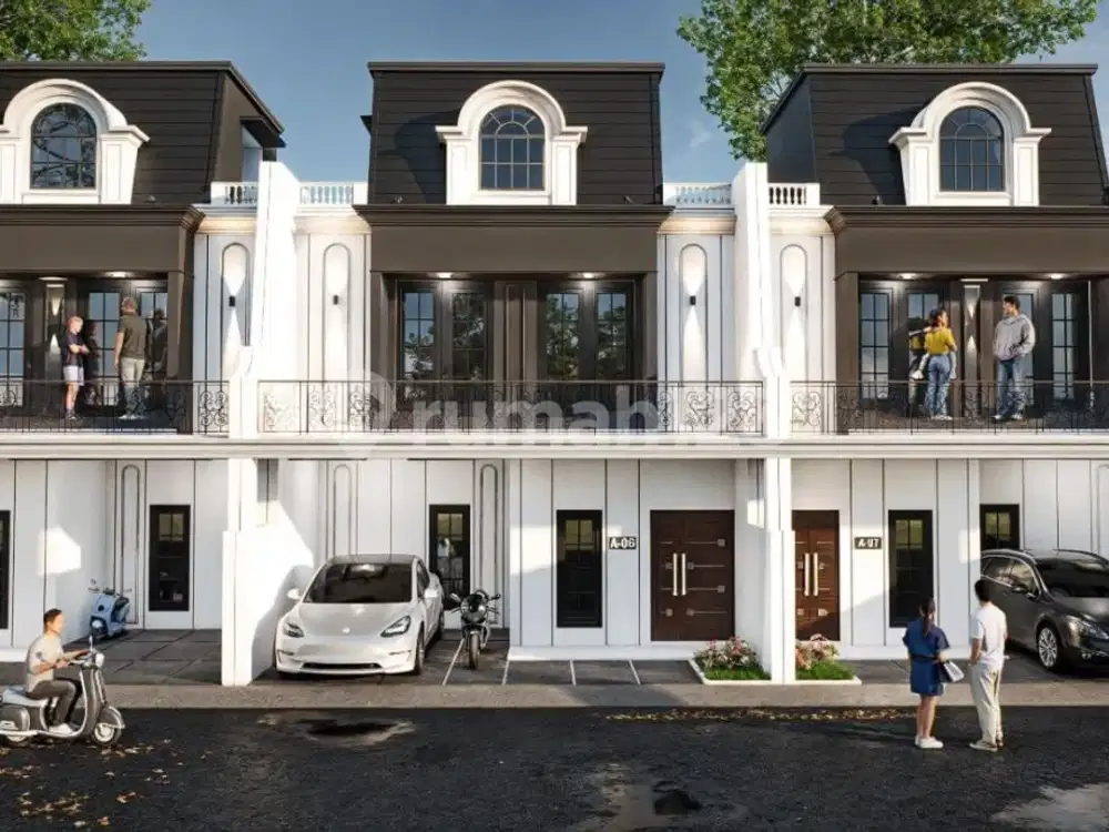 Cluster Cantik Nuansa Eropa Classic Modern Free All Biaya Tanah Baru Beji Depok