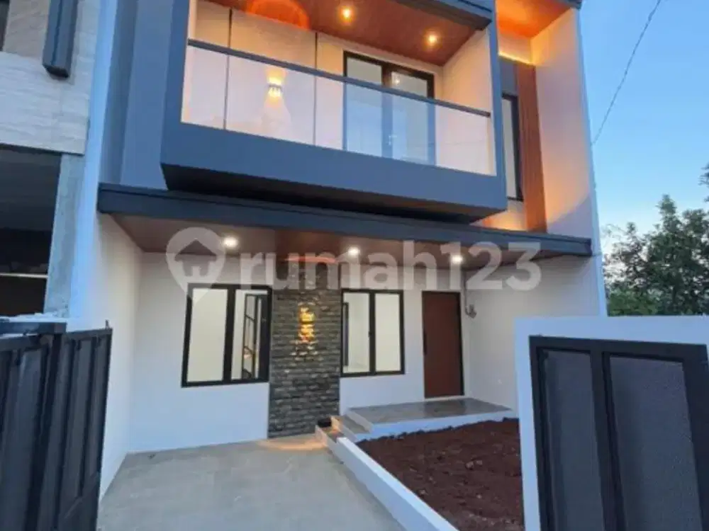[ For Sale ] Modern Minimalis House 2Lantai + Rooftop Jagakarsa - Jakarta Selatan