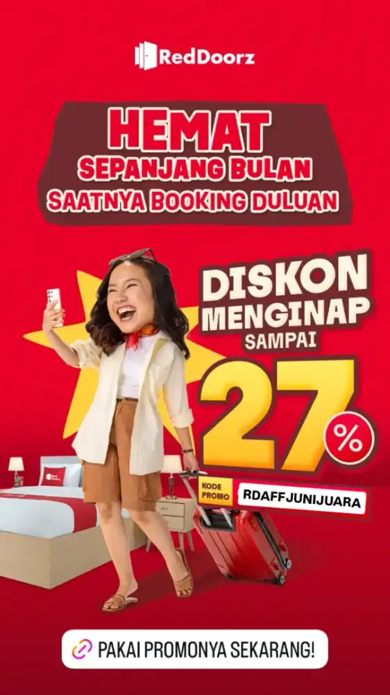 PROMO Booking Hotel RedDorz Juni 2026