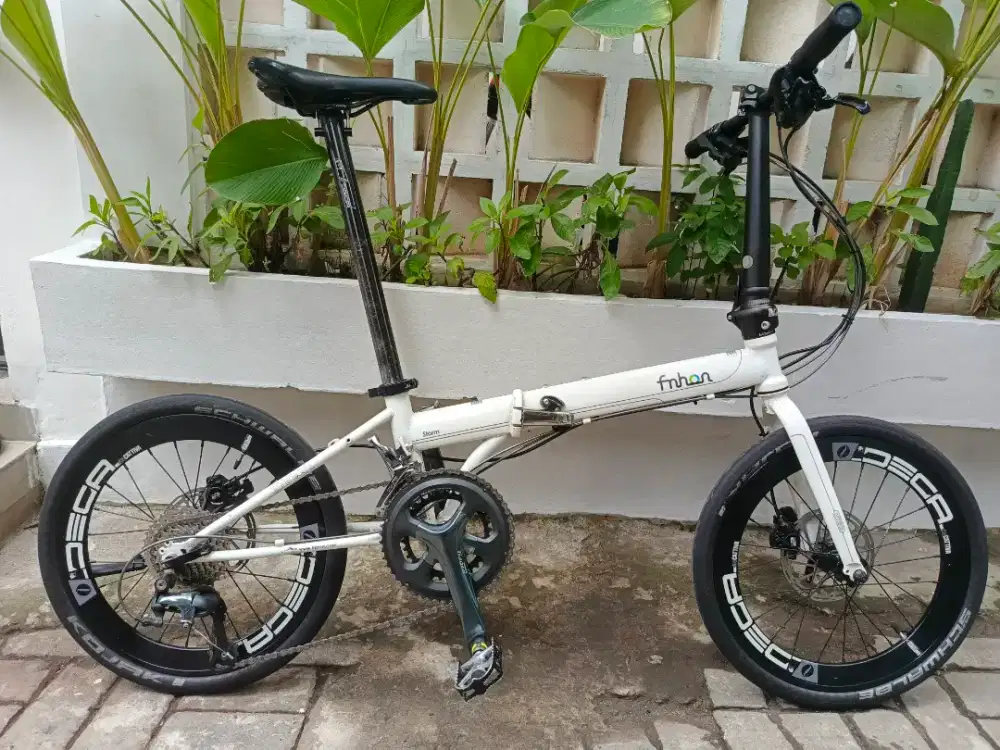 sepeda lipat fnhon storm 20+ diskbrake
