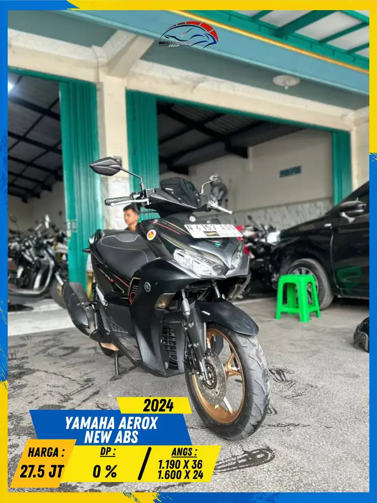 YAMAHA AEROX ABS 2024 MANTAP GASS MASZEHH HIKMAH MOTOR KEPUH