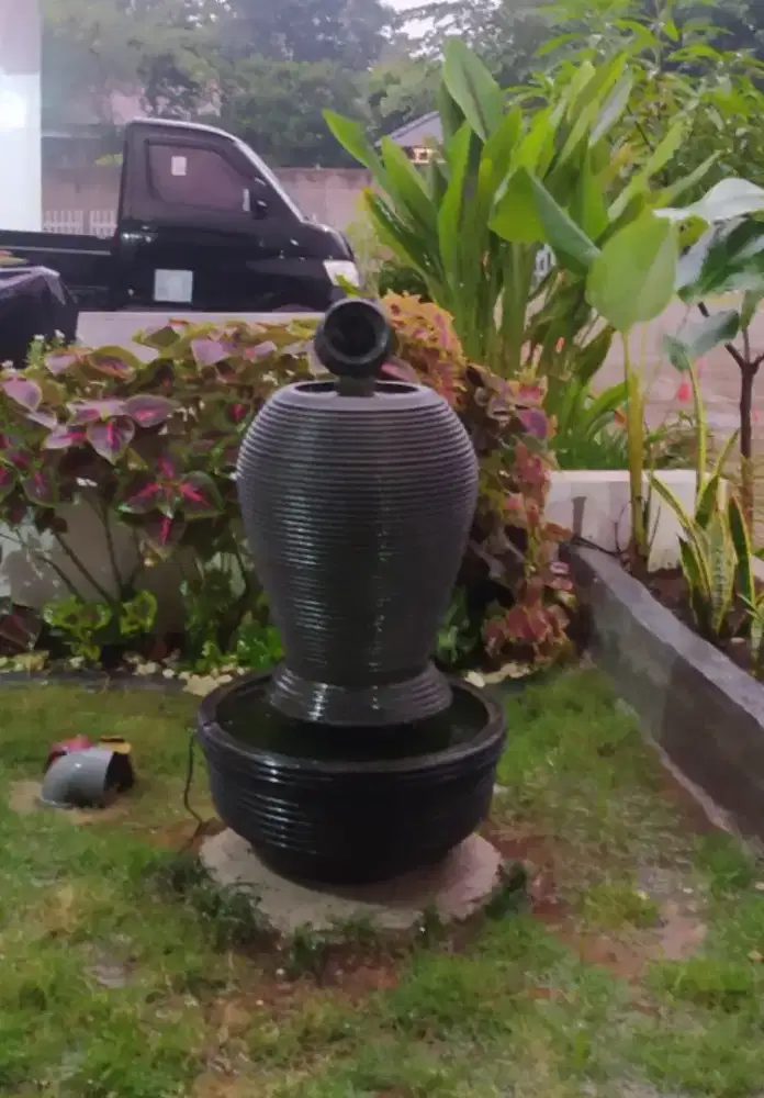 Pancuran Batu Hiasan taman