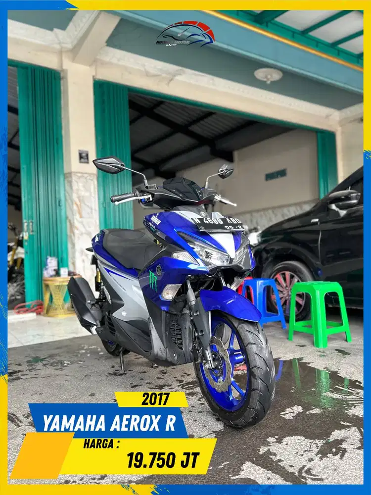 YAMAHA AEROX R 2017 MESIN DIJAMIN AMAN BOSS HIKMAH MOTOR KEPUH