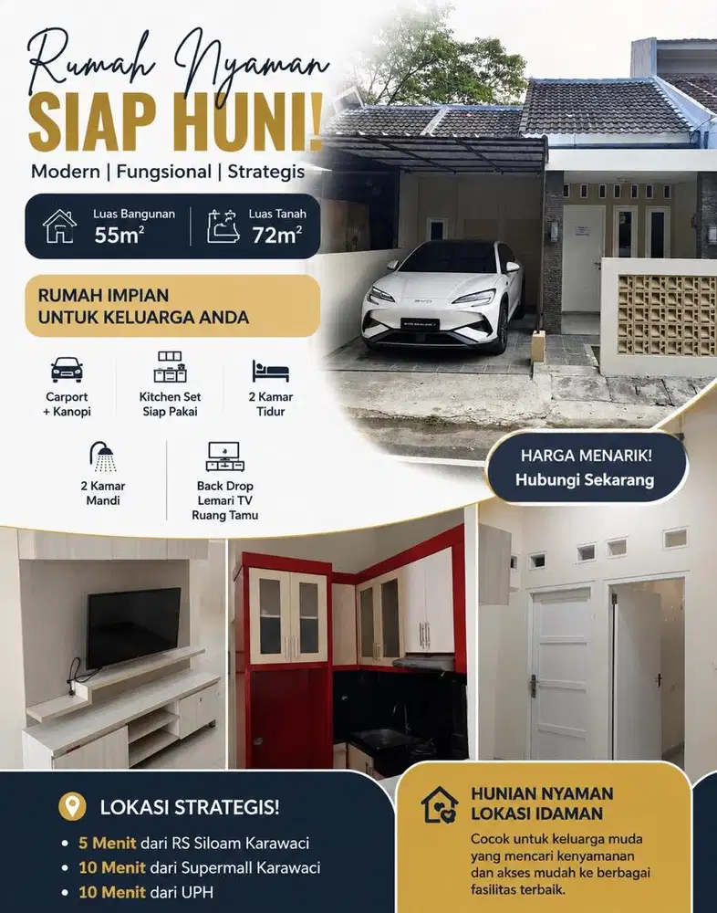 Jual Rumah Minimalis siap huni
