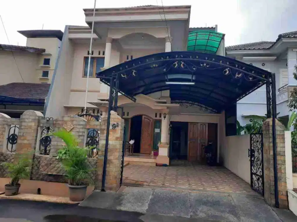 Disewakan Rumah Bagus Tanah Bangunan Luas Dlm Cluster Akses 2Mbl Keamanan 24jam Condet