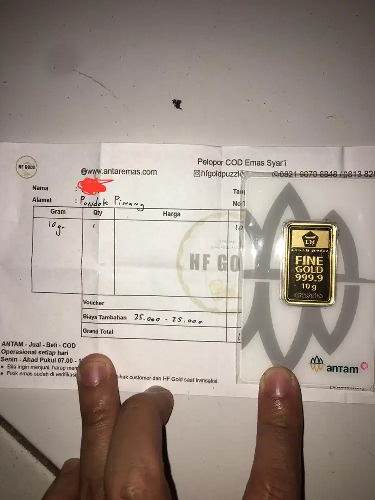 Antam 10gr RM 2024