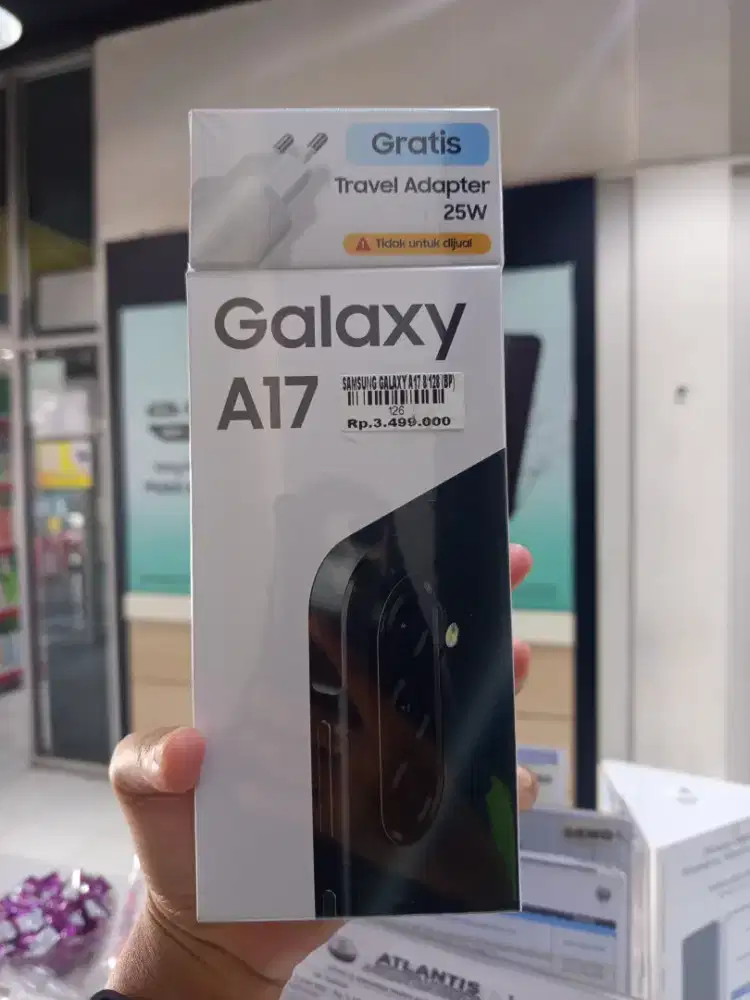 SAMSUNG GALAXY A17 8/128 GB READY STOCK DI TOKO ATLANTIS JEMPONG
