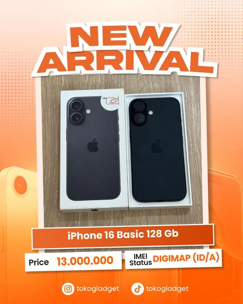iPhone 16 Basic 128 Gb ex IBOX/DIGIMAP