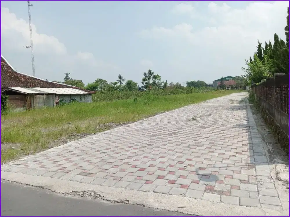 Tanah Dijual Yogyakarta di Jakal Km.8 Dekat Pasar Kolombo