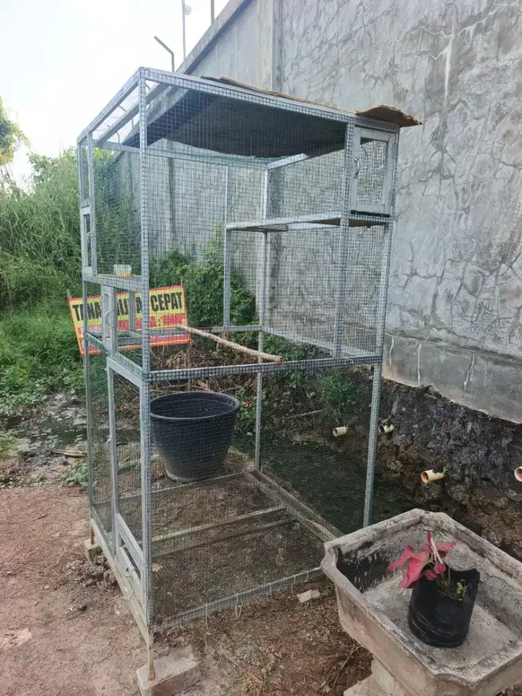 Kandang burung 1*1*2m