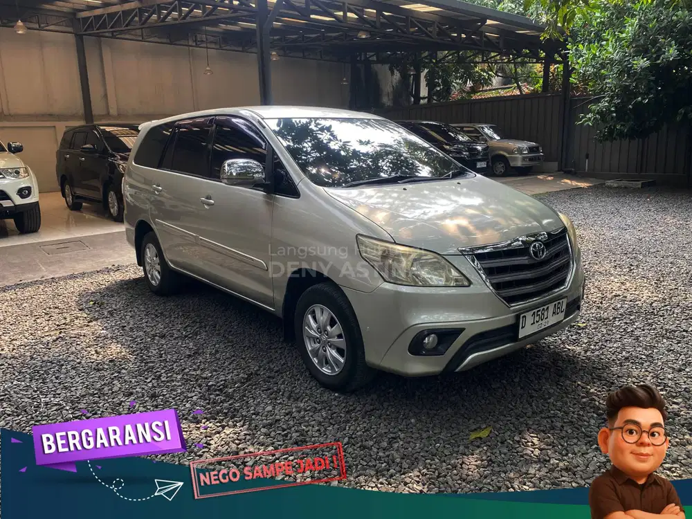 TOYOTA KIJANG INNOVA 2.5 G MANUAL DIESEL 2014 BARONG ISTIMEWA