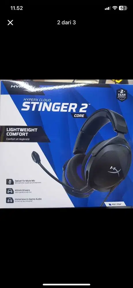 Headset Hyperx Could Stringer 2 Core