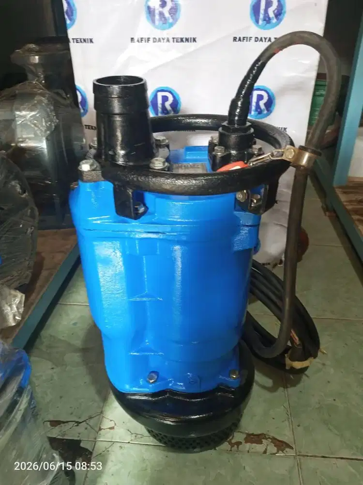 Jual Pompa Cebur Second Merk Rotor 2 HP 3 phase (KS B869)