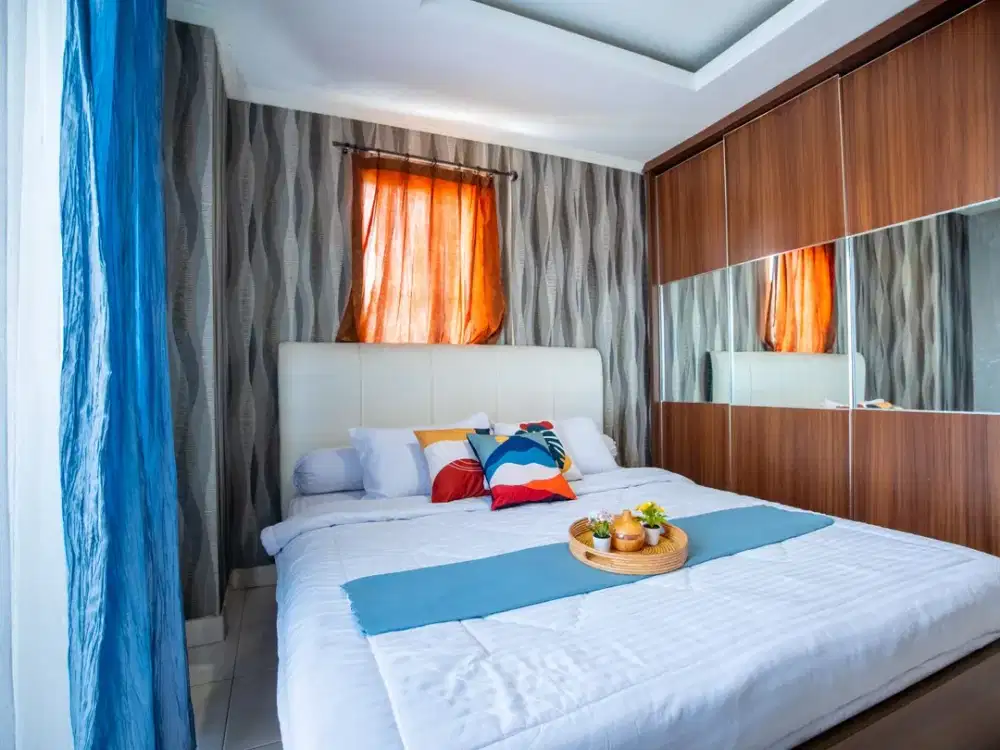 Apartemen Full Furnished & Lokasi Dekat Bundaran HI! Sewa Murah The Boulevard Type 1BR, Lokasi dekat Area (Sarinah, Monas, Bank Indonesia,Tanah Abang)