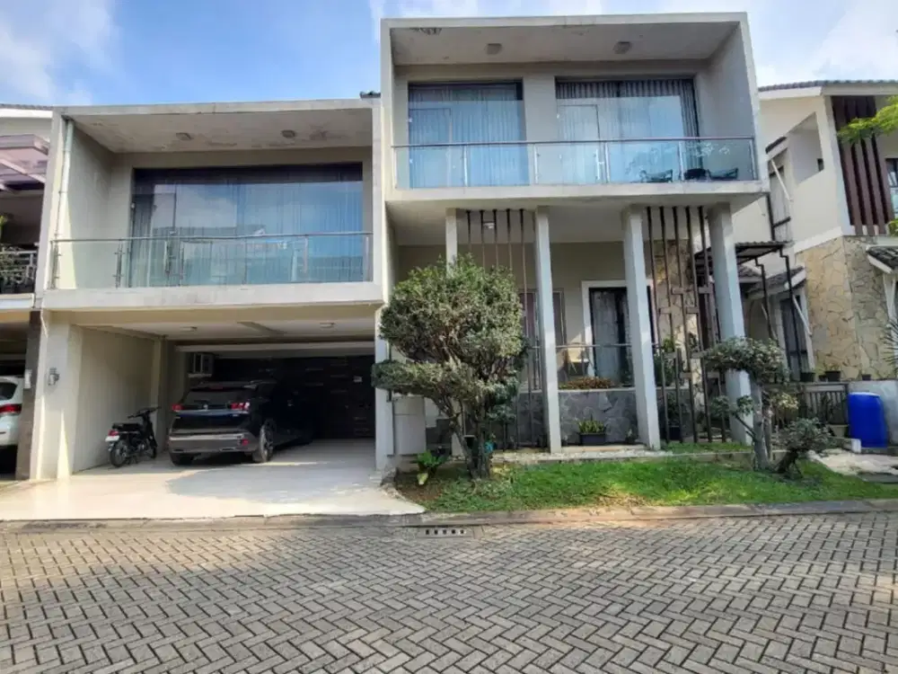 Dijual Rumah Cantik 2 Lantai Dalam Cluster Bebas Banjir Dekat British School di Kebayoran Bintaro Tangsel Sc-16031