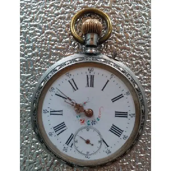 Antique - Art Deco Vintage jam saku full Perak Luxury Original REMONTO