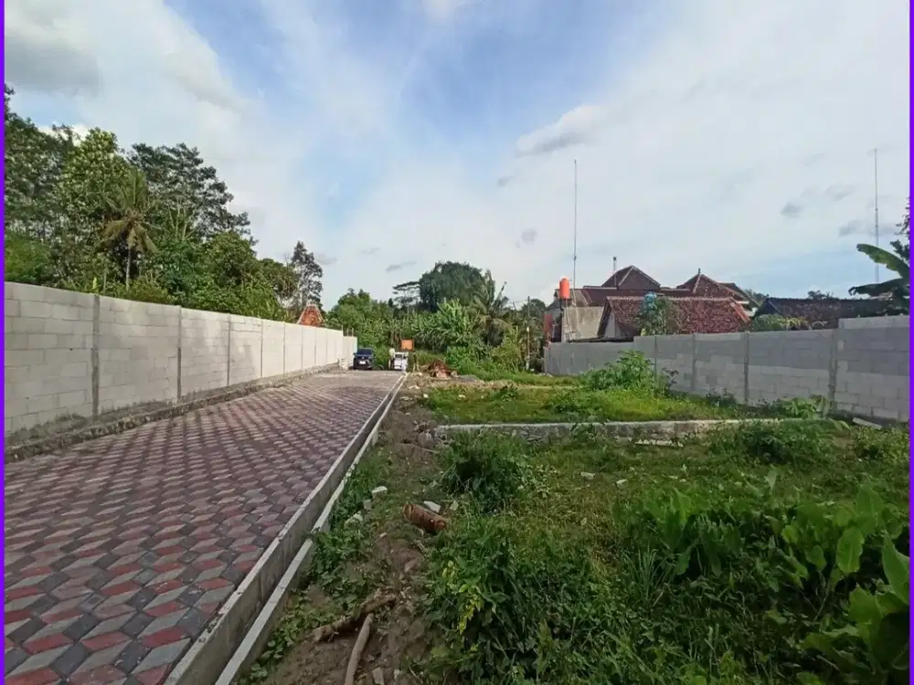 Dekat Pasar Gentan Tanah Sleman Jogja di Gentan SHM Pekarangan