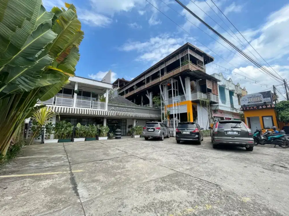 DIJUAL GEDUNG KANTOR & CAFE DEKAT MI GACOAN KAMBANG IWAK PALEMBANG