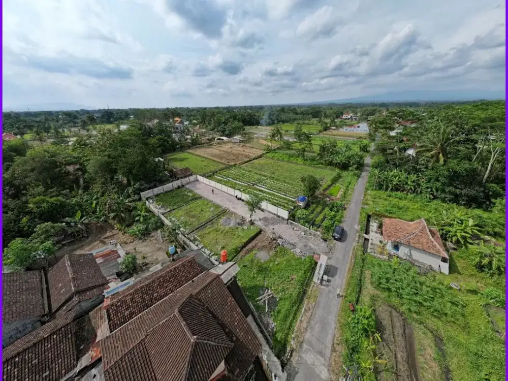 Dekat Kampus UII Tanah Jogja Dijual di Jl. Kaliurang Km. 10