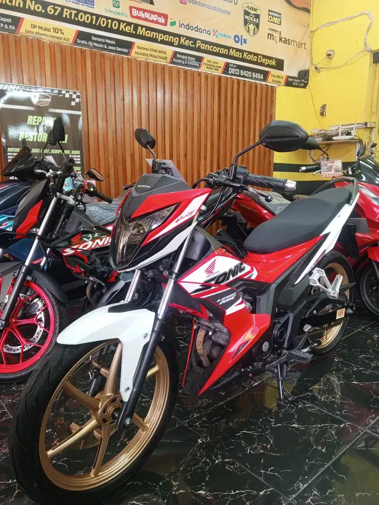 SONIC 150 2020 ISTIMEWA, KM RENDAH KREDIT DP PROMO 1JT. CASH NEGO. COD