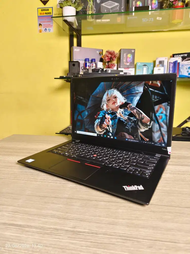 Laptop slim  Lenovo thinkpad T480s