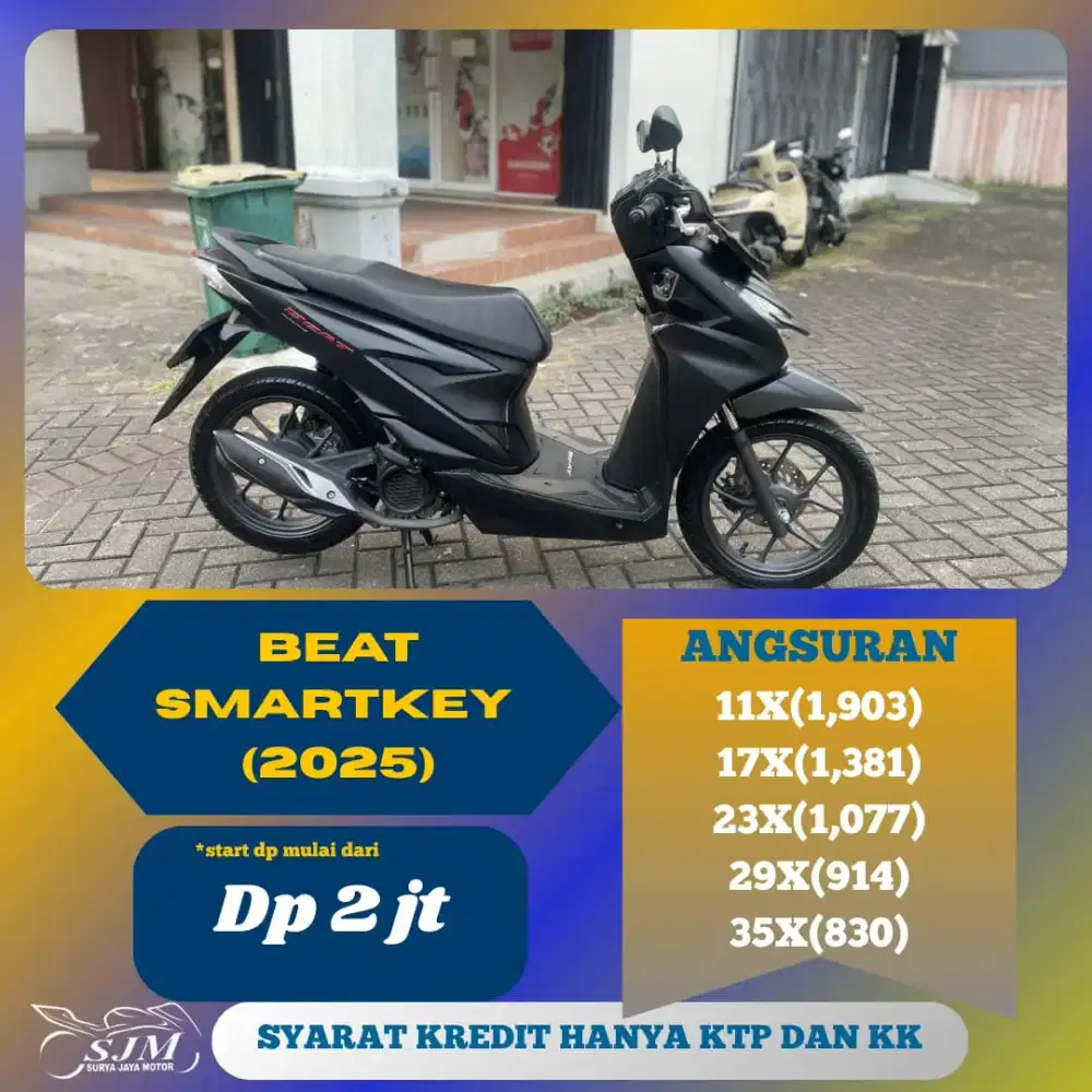 HONDA BEAT SMARTKEY 2025 KM 4K