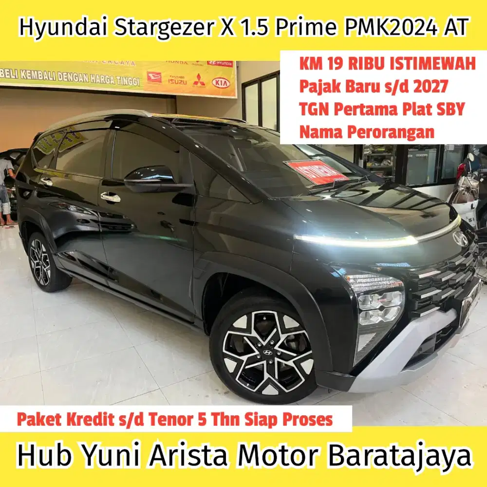 Hyundai Stargezer X 1.5 PRIME PMK2024 LOWKM PjkBaru TGN1 Istimewah