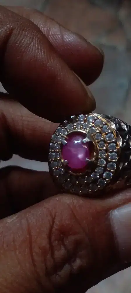Natural ruby star burma no heat