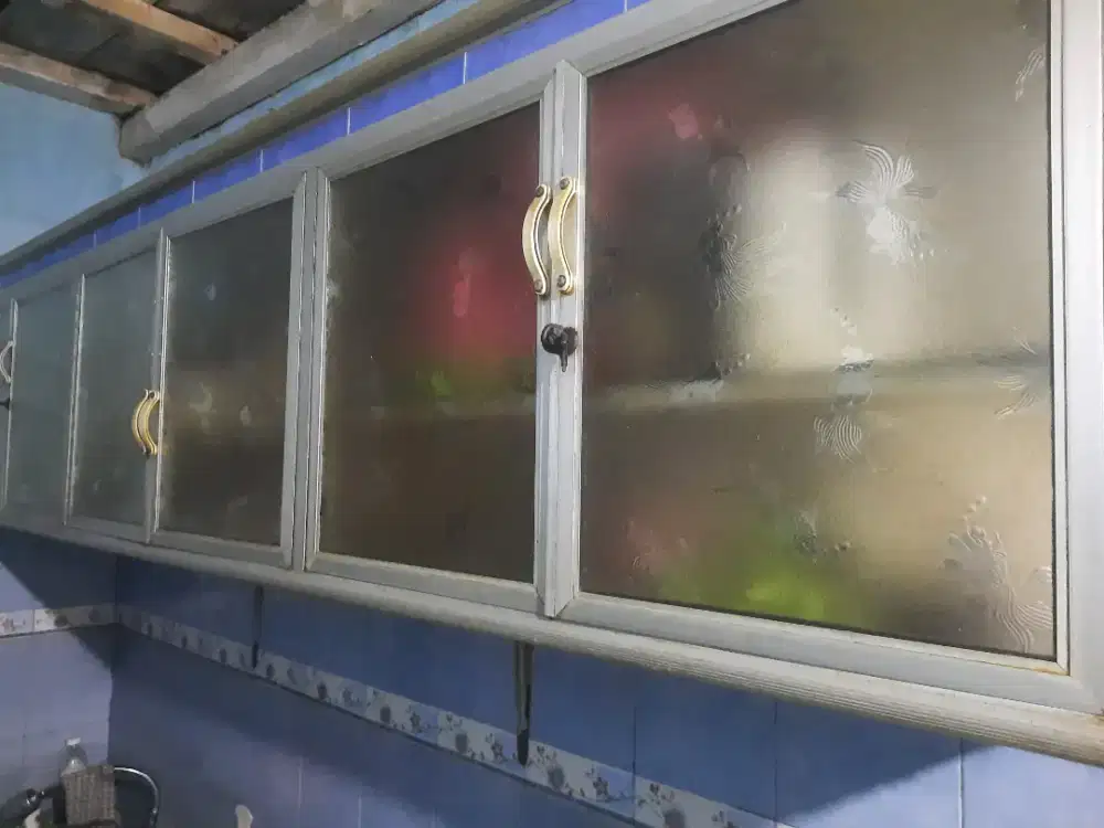 Kitchen set kaca alumunium
