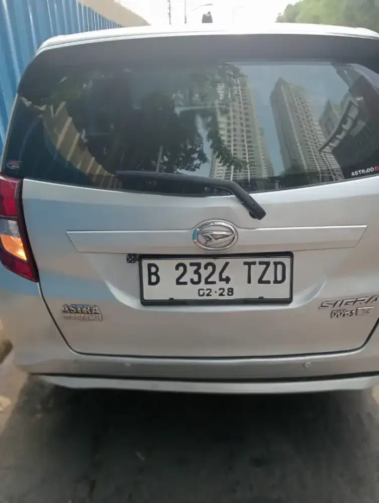 Sigra type X 2018 milik pribadi