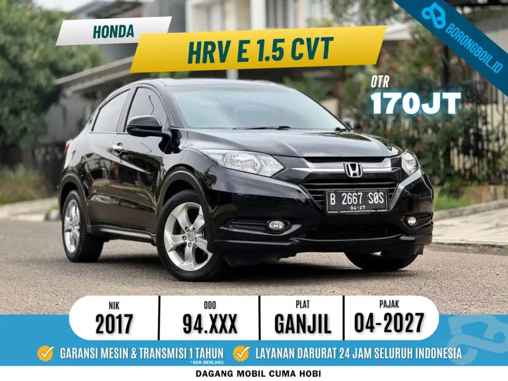 Hrv E 1.5 CVT CKD 2017
