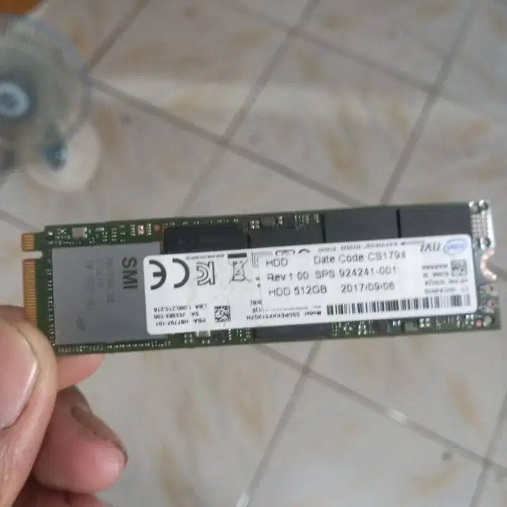 SSD NVME 512GB Intel