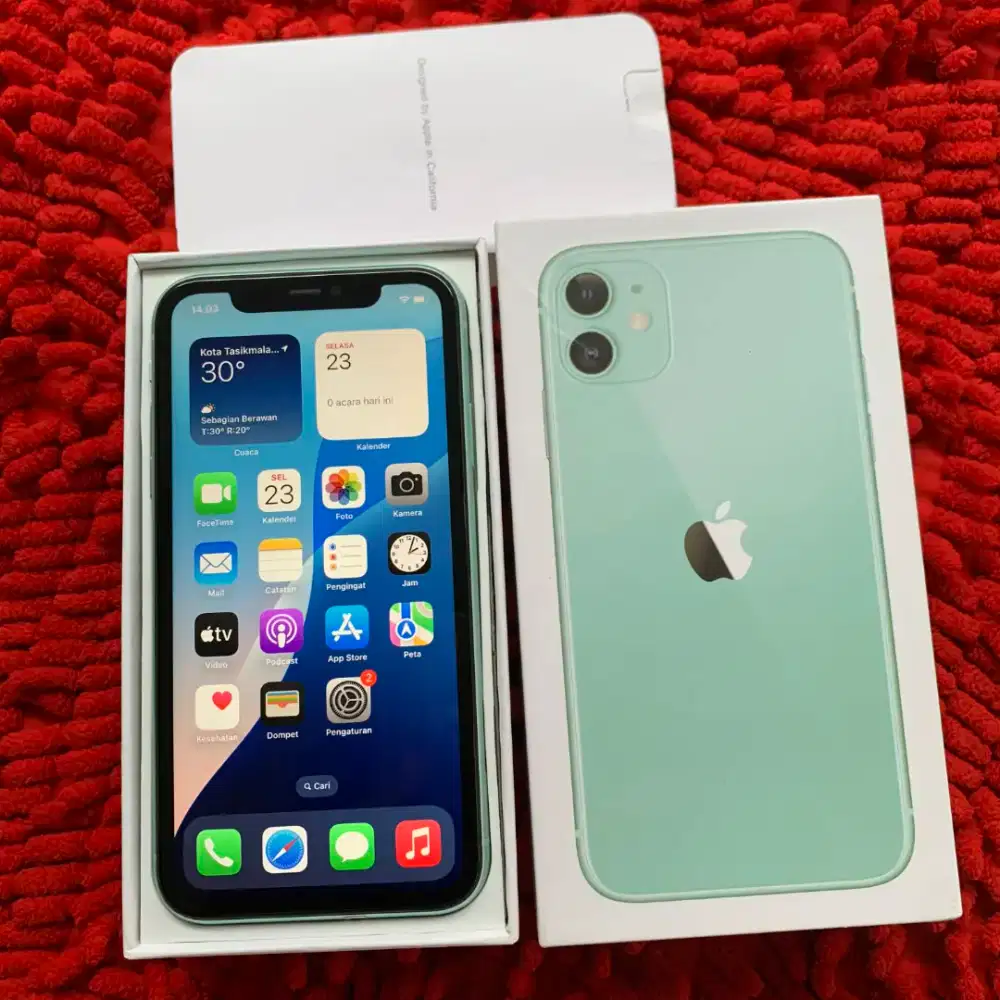 IPhone 11 128GB Lengkap Jaringan All Operator