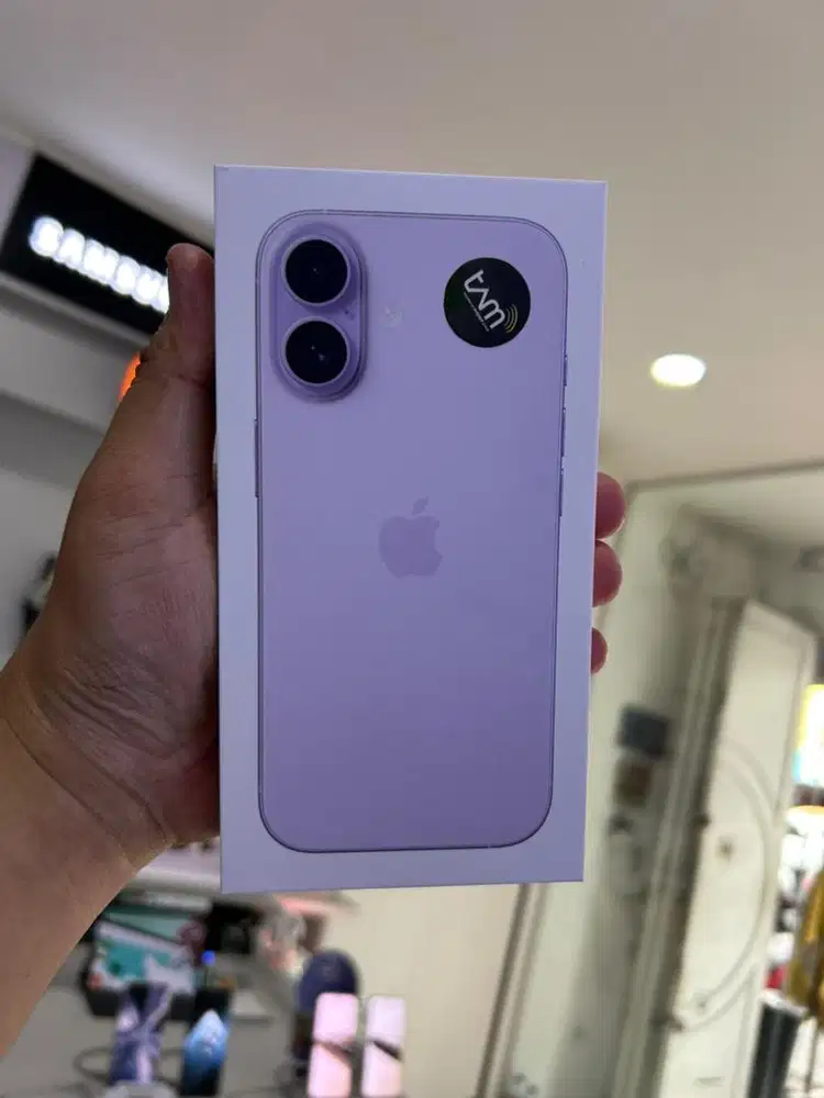 NEW IPHONE 17 256GB LAVENDER GRS NASIONAL (MSI)