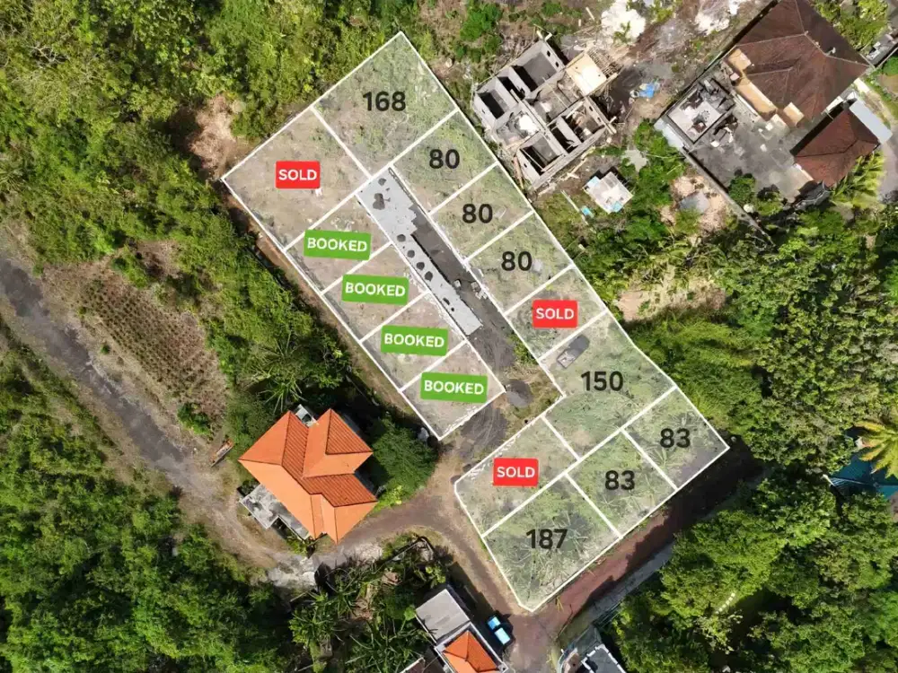 Tanah Kavling Plot Kecil Taman Mumbul Nusa Dua Bali