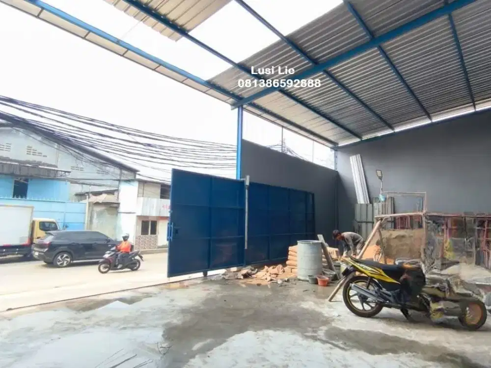 Gudang Kapuk dekat dhi teluk gong, gudang baru bebas banjir