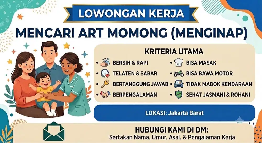 ART Momong Nginap