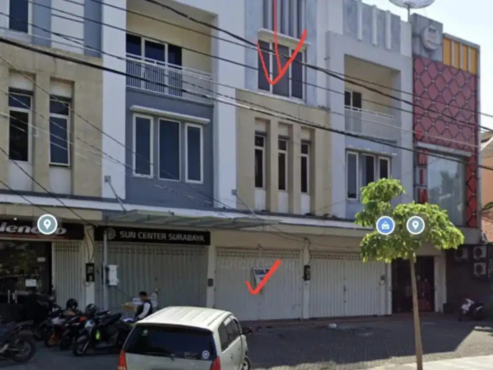 FORSALE AND RENT RUKO RAYA KARTINI STRATEGIS TENGAH KOTA SURABAYA