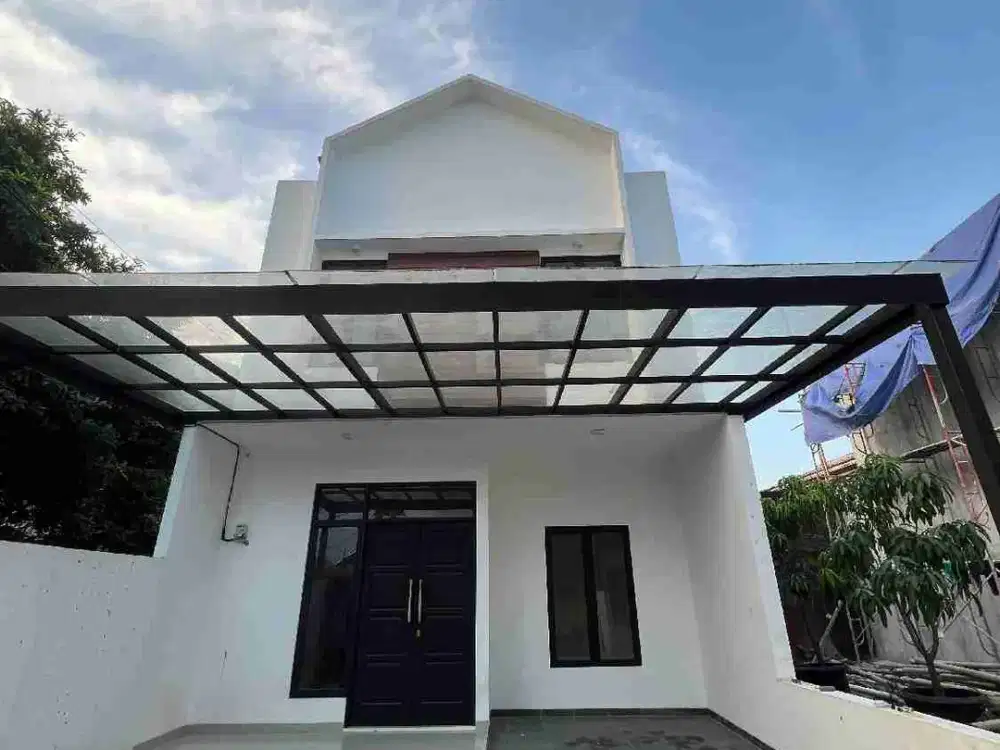 dijual rumah scandinavian di perumahan jakarta timur