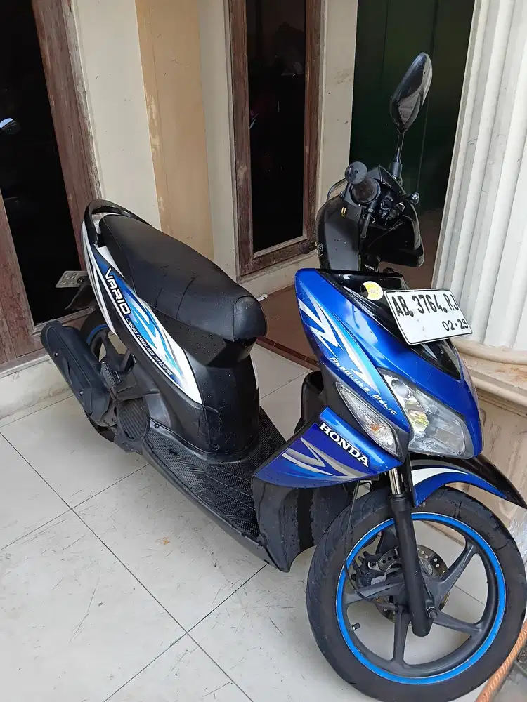 Vario 110 karbu biru hitam 2014 gbm