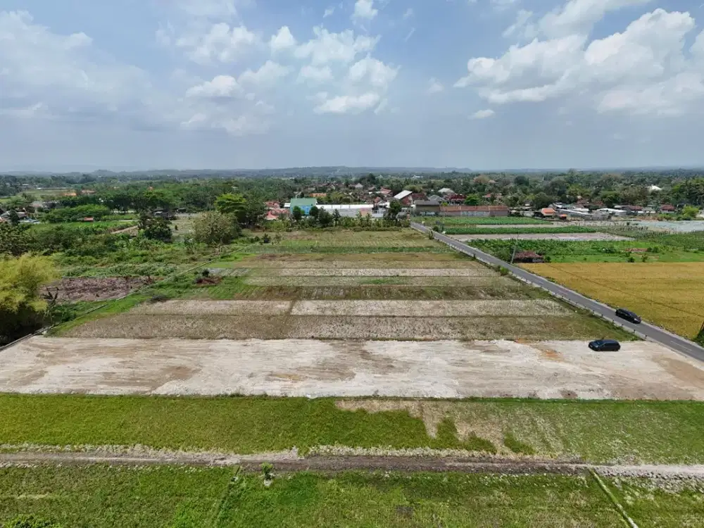 Dekat Pasar Sidokarto Godean Tanah Mangku Aspal Cocok untuk hunian atau tempat usaha