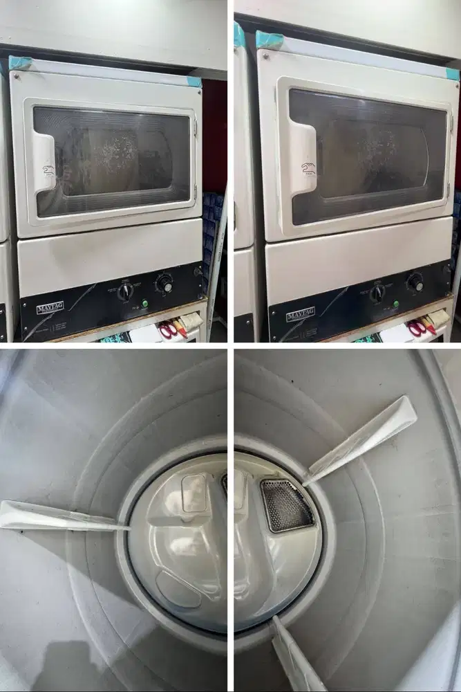 Di jual semua perlengkapan laundry (LG F2515STPW, Maytag 20MNWGW, dll)