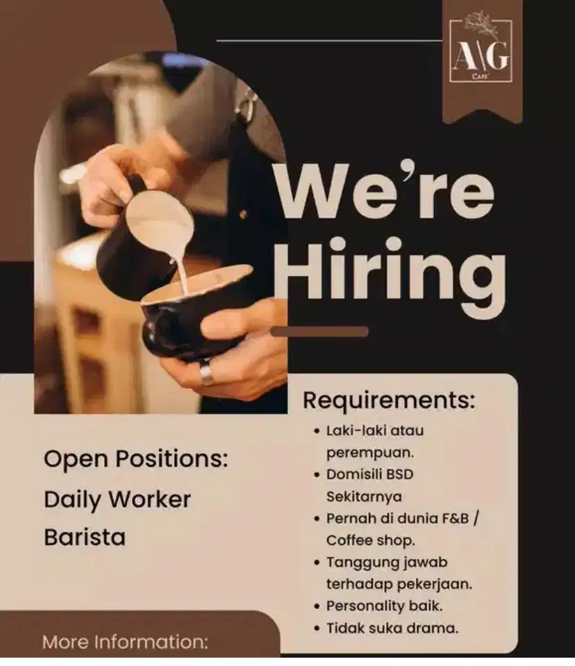 Part Time Barista
